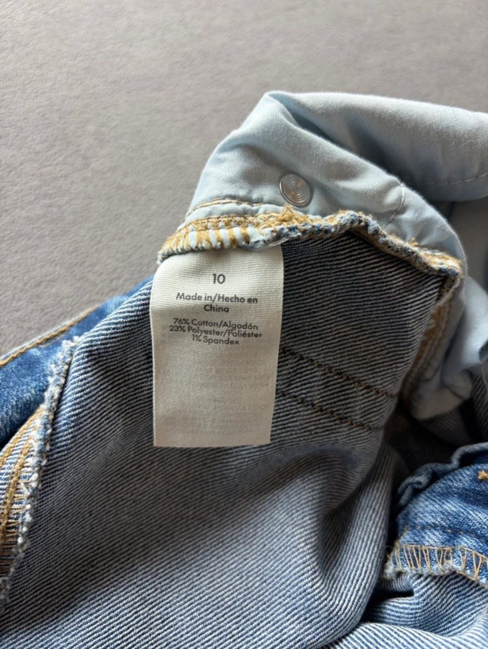 No Boundaries Men's Straight Jeans in Light Blue - Picture 3 of 7